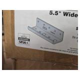 Lot of (2 Boxes) Simpson Strong Tie 5 1/2' 7-GA Kneewall Clip Stiffeners RCKW5.5S-R10 10-count ( 20 total items )