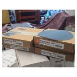 Lot of (4 Boxes) Norton Mesh Power 9' 220-Grit Ceramic Sanding Discs 15-count ( 60 total items )
