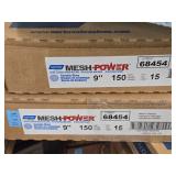 Lot of (4 Boxes) Norton Mesh Power 9' 150-Grit Ceramic Sanding Discs 15-count ( 60 total items )