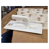 Lot of (7) Wind-lock Plastic Concrete Floats T-PFWHITE (Brand New, Never Used)
