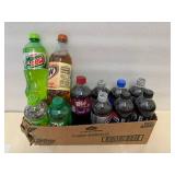 Variety of 20oz Bottles of Pop