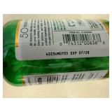 2x 400ct Nature Bounty Zinc-50mg-exp. 7/28