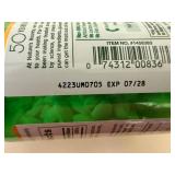 2x 400ct Nature Bounty Zinc-50mg-exp. 7/28