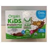 24x 8oz Orgain Kids Protein Plus-Chocolate