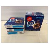 6x  Box of 4 Fiber One Chocolate Donuts