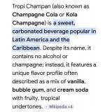 Tropi Champ infoan-Carbonated Beverage-See Photos for more