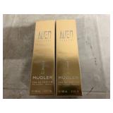 2x 3.3oz Alien Goddess Mugler Eau De Parfum-Recharge-Refill