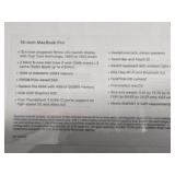 Apple MacBook Pro 15' Laptop Computer A1990 (silver) (in original packaging)