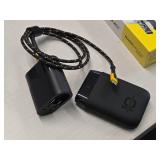 USB-C Charger + USB-C Cord + Packard Bell 10 Dual USB 10000mAh Power Bank PRAC100