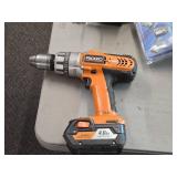 Ridgid® 18V 1/2' VSR Drill R8411501 with Hyper Lithium Ion 4.0Ah Battery