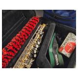 Yamaha Advantage Alto Saxophone YAS-200ADII with Case, Strap and Cleaning Equipment