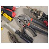 Master Force Soft Side Tool Bag with Hand Tools - Snips, Pliers, Drill Bit Sets, Screwdrivers