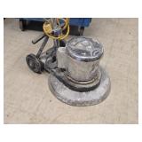 Edic Commercial 1.5-HP Floor Scrubber / Polisher 17LS3-SS with Assorted Floor Scrub/Polish Pads