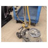Edic Commercial 1.5-HP Floor Scrubber / Polisher 17LS3-SS with Assorted Floor Scrub/Polish Pads