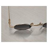 Chrome Hearts Luz Sunglasses - Gold Plated Frames - CE MBK/GP 4128-133