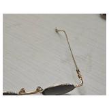 Chrome Hearts Luz Sunglasses - Gold Plated Frames - CE MBK/GP 4128-133