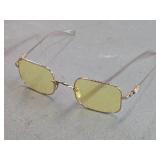 Chrome Hearts Chuck Model Square Gold Frame 45-23-135