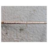 Chrome Hearts Chuck Model Square Gold Frame 45-23-135