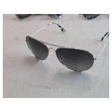 Maui Jim Mavericks Aviator Style Sunglasses - Polarized, Titanium Frame MJ264-17