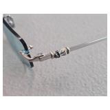 Chrome Hearts Compression Sunglasses - Silver Frame 54-22-135