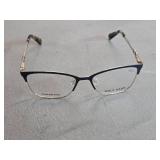 Cole Haan CH5009 Women's Eyeglasses - Stainless Steel Cat Eye Frame - Navy (414) 51-16-135