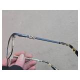 Cole Haan CH5009 Women's Eyeglasses - Stainless Steel Cat Eye Frame - Navy (414) 51-16-135