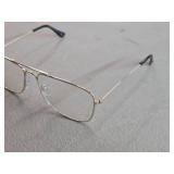 H&M Navigator Style Eyeglasses - Gold - 307371