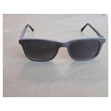 Gold & Wood Twenty Neo 01 Model Sunglasses - Wooden and Blue Acetate Frame 54-18-145