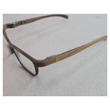 Seville Rectangle Eyeglasses by Rolf Specialties - Handcrafted Layered Wood