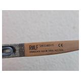 Seville Rectangle Eyeglasses by Rolf Specialties - Handcrafted Layered Wood