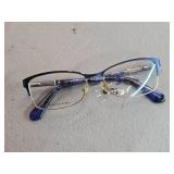 Eyeglasses - Laurianne by Kate Spade (New York) Stainless Steel (blue and gold)