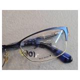 Eyeglasses - Laurianne by Kate Spade (New York) Stainless Steel (blue and gold)