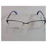 Eyeglasses - Laurianne by Kate Spade (New York) Stainless Steel (blue and gold)