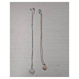 Lot of (2) Women's Necklaces 17' and 16'
