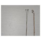 Lot of (2) Women's Necklaces 17' and 16'