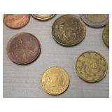 Lot of (22) Foreign Coins