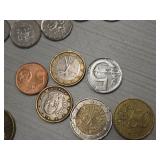 Lot of (22) Foreign Coins