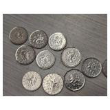Lot of (22) Foreign Coins