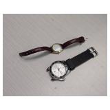 Lot of (2) Wrist Watches - Victorinox Swiss Army, Timex Indiglo WR 30M