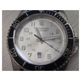Lot of (2) Wrist Watches - Victorinox Swiss Army, Timex Indiglo WR 30M