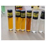 Lot of (5) Roll-On Perfumes - Fran (x3), Myrrh (x1), Amber White (x2)