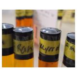 Lot of (5) Roll-On Perfumes - Fran (x3), Myrrh (x1), Amber White (x2)