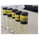Lot of (9) Roll-On Perfumes - Jasmin (x3), Vanilla (x2), Lavendar (x4)