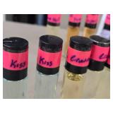 Lot of (6) Roll-On Perfumes - R. Kiss (x2), R. Crush (x2), Eat It Raw (x1), Issy Miyake (x1)