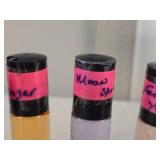 Lot of (6) Roll-On Perfumes - VS Bombshell (x1), Pink Sugar (x2), Moon Sparkler (x1), Forever Young (x2)