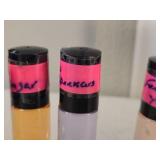 Lot of (6) Roll-On Perfumes - VS Bombshell (x1), Pink Sugar (x2), Moon Sparkler (x1), Forever Young (x2)