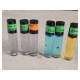 Lot of (6) Roll-On Perfumes - Borns P (x3), Gucci Black (x2), Dior