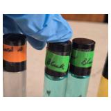 Lot of (6) Roll-On Perfumes - Borns P (x3), Gucci Black (x2), Dior