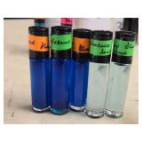 Lot of (5) Roll-On Perfumes - Versacci (2 Scents)