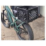 Quiet Cat Apex 15 Electric Bike - Front and Rear Disc Brakes, Front Shocks, Rear Saddlerack